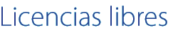 Licencias libres
