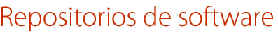 Repositorios de software